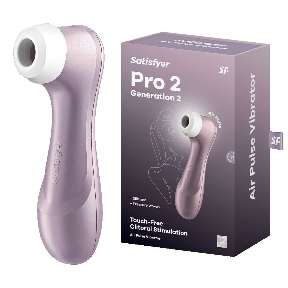 Buy Satisfyer Pro 2 - Purple - Touch - Free USB - Rechargeable Clitoral Stimulator at NZ’s Mega Adult Toys Store. Discover premium sex toys with discreet shipping at the best price in NZ