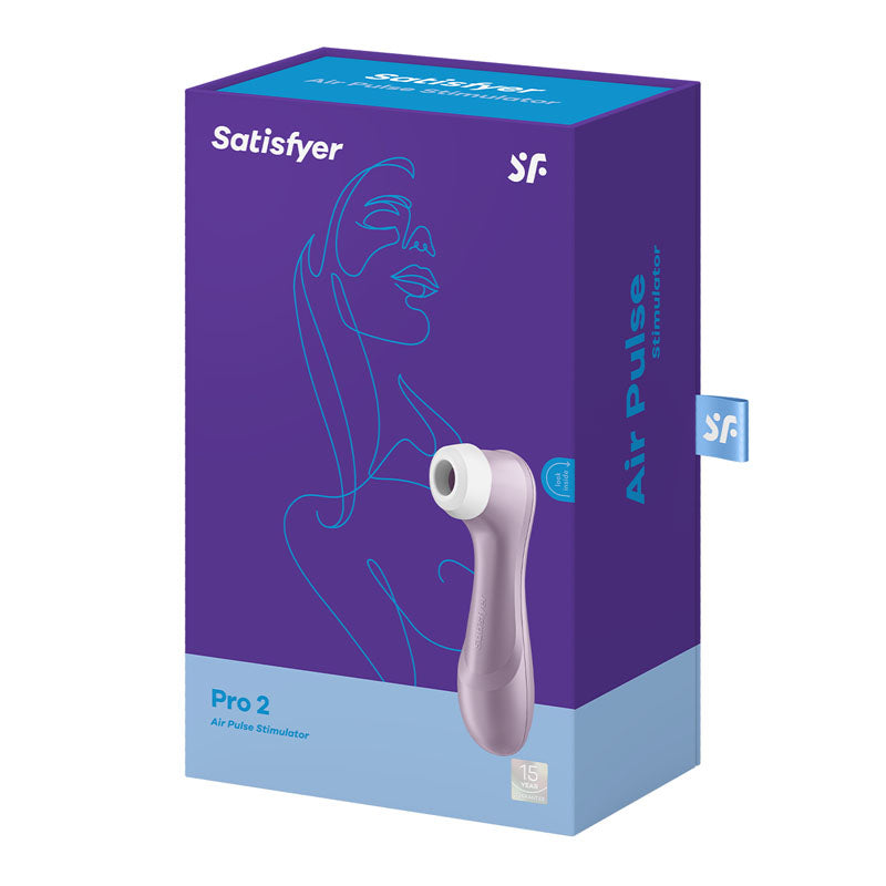 Buy Satisfyer Pro 2 - Purple - Touch - Free USB - Rechargeable Clitoral Stimulator at NZ’s Mega Adult Toys Store. Discover premium sex toys with discreet shipping at the best price in NZ