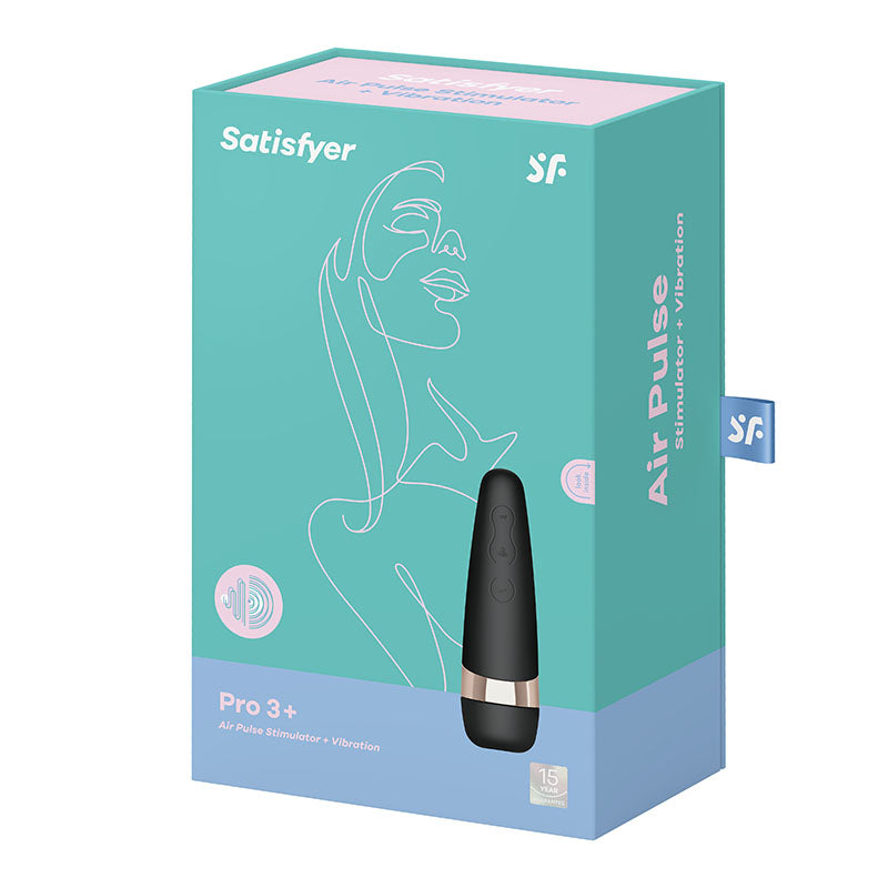 Buy Satisfyer Pro 3+ - Touch - Free USB - Rechargeable Clitoral Stimulator with Vibration at NZ’s Mega Adult Toys Store. Discover premium sex toys with discreet shipping at the best price in NZ