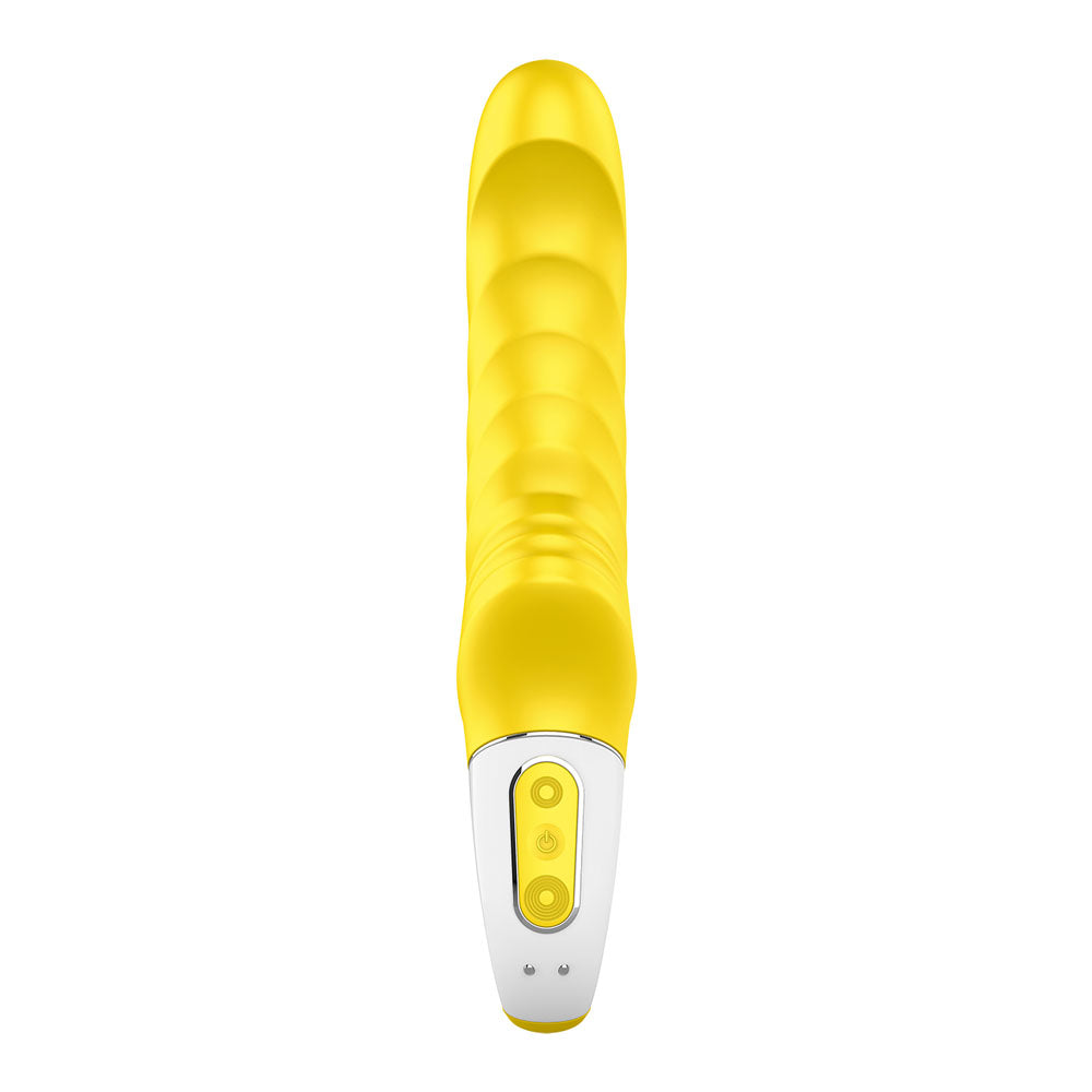 Buy Satisfyer Vibes - Yummy Sunshine - Yellow USB Rechargeable Vibrator at NZ’s Mega Adult Toys Store. Discover premium sex toys with discreet shipping at the best price in NZ