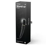 Buy Satisfyer Wand - er Woman - Black USB Rechargeable Massager Wand at NZ’s Mega Adult Toys Store. Discover premium sex toys with discreet shipping at the best price in NZ