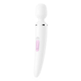 Buy Satisfyer Wand - er Woman - White USB Rechargeable Massager Wand at NZ’s Mega Adult Toys Store. Discover premium sex toys with discreet shipping at the best price in NZ