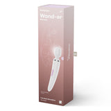 Buy Satisfyer Wand - er Woman - White USB Rechargeable Massager Wand at NZ’s Mega Adult Toys Store. Discover premium sex toys with discreet shipping at the best price in NZ