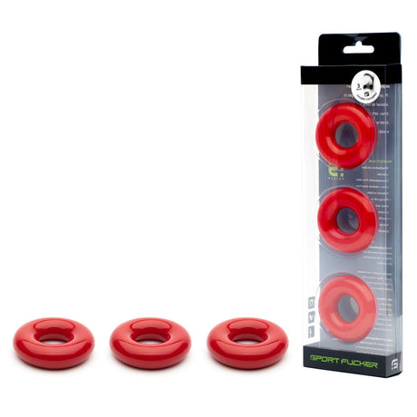 Buy Sport Fucker Rubber Cockring - Red Cock Ring at NZ’s Mega Adult Toys Store. Discover premium sex toys with discreet shipping at the best price in NZ