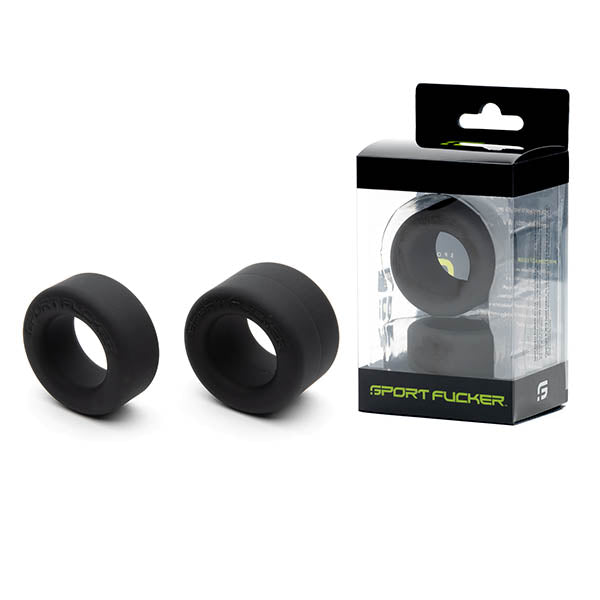 Buy Sport Fucker Nutt Job Set - Black Cock Rings - Set of 2 at NZ’s Mega Adult Toys Store. Discover premium sex toys with discreet shipping at the best price in NZ