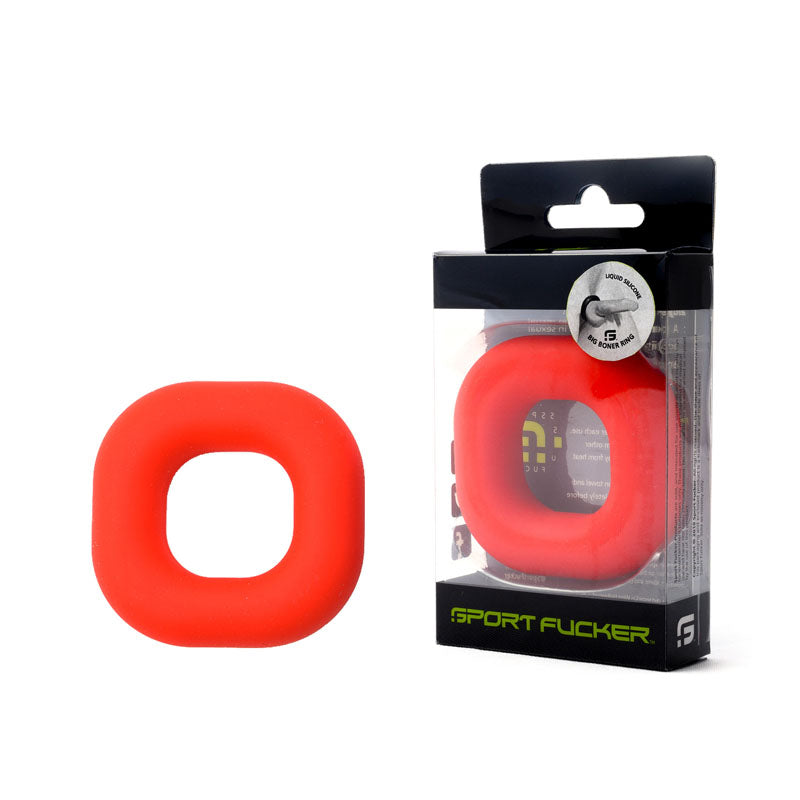 Buy Sport Fucker Big Boner Ring - Red Cock Ring at NZ’s Mega Adult Toys Store. Discover premium sex toys with discreet shipping at the best price in NZ