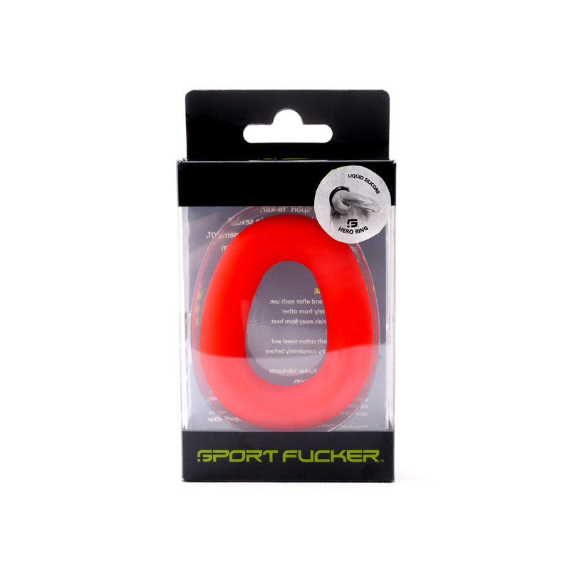 Buy Sport Fucker Hero Ring - Red - Red Cock Ring at NZ’s Mega Adult Toys Store. Discover premium sex toys with discreet shipping at the best price in NZ