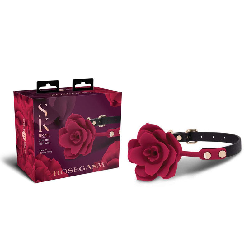 Buy Secret Kisses ROSEGASM BLOOM SILICONE GAG - Rose Red Mouth Restraint at NZ’s Mega Adult Toys Store. Discover premium sex toys with discreet shipping at the best price in NZ