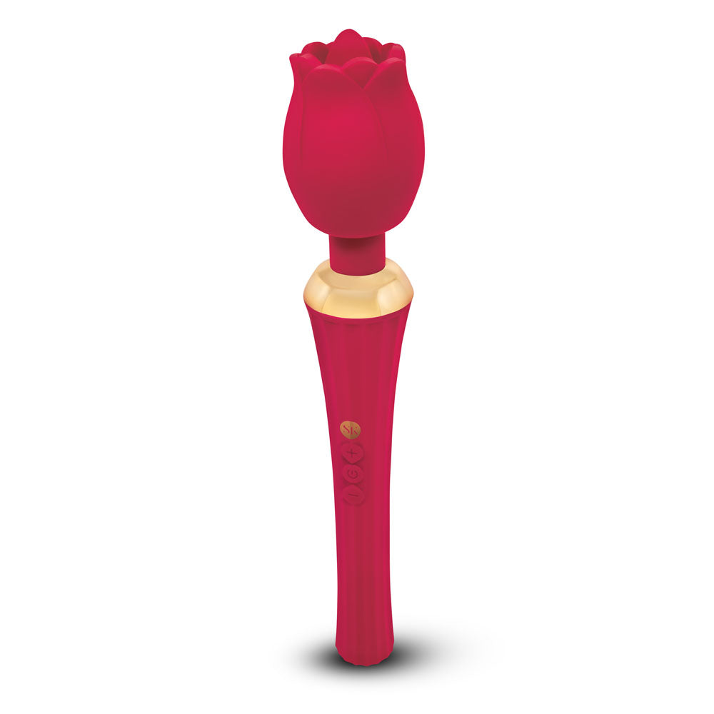 Buy Secret Kisses Rosegasm Rose Wand - Rose Red 30.5 cm USB Rechargeable Massager Wand at NZ’s Mega Adult Toys Store. Discover premium sex toys with discreet shipping at the best price in NZ