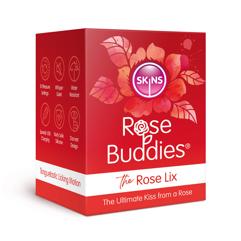 Buy Skins Rose Buddies - The Rose Lix - Red USB Rechargeable Flicking Rose Stimulator at NZ’s Mega Adult Toys Store. Discover premium sex toys with discreet shipping at the best price in NZ