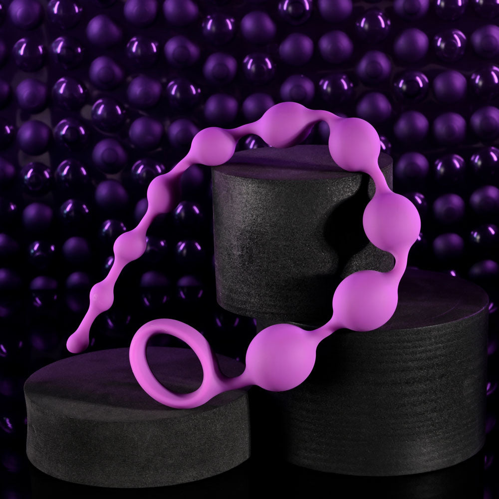 Buy Selopa BEADED ADVENTURE - Purple 35.5 cm Anal Beads at NZ’s Mega Adult Toys Store. Discover premium sex toys with discreet shipping at the best price in NZ