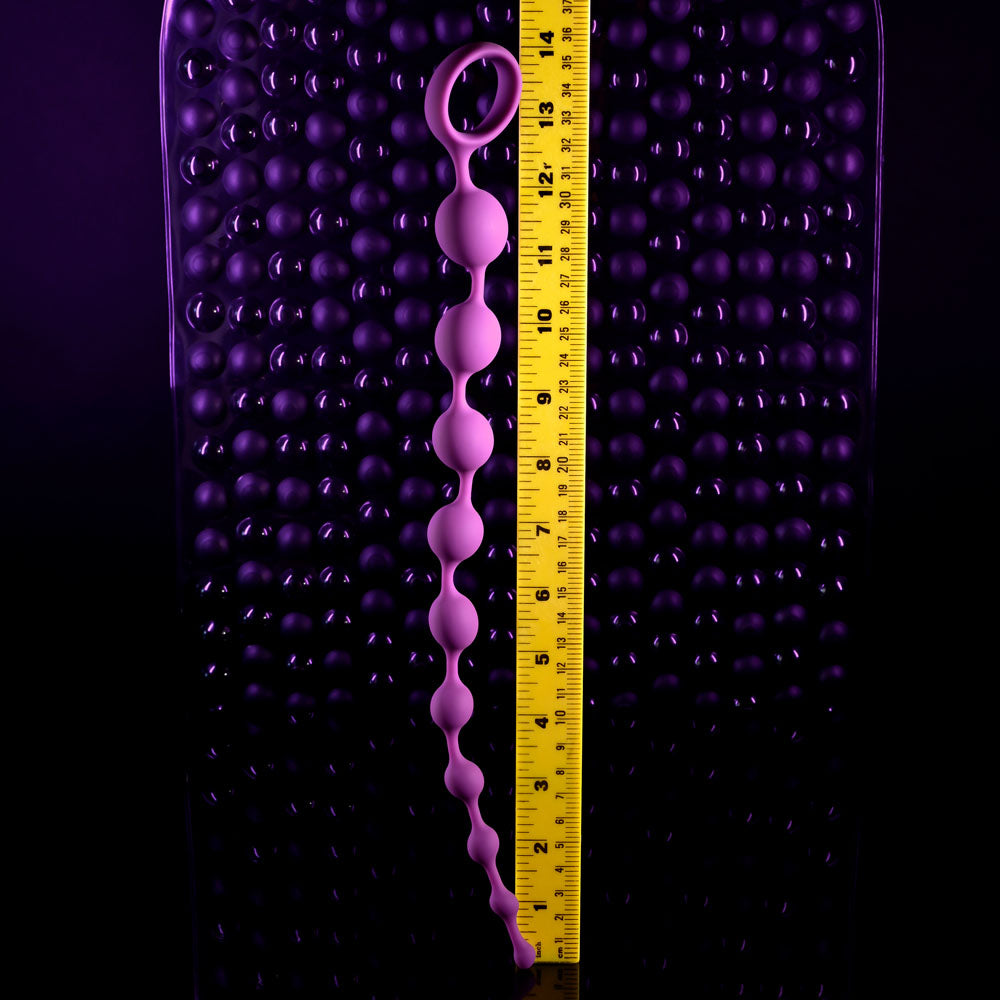 Buy Selopa BEADED ADVENTURE - Purple 35.5 cm Anal Beads at NZ’s Mega Adult Toys Store. Discover premium sex toys with discreet shipping at the best price in NZ