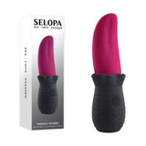 Buy Selopa TONGUE TEASER - Pink/Black USB Rechargeable Vibrating Tongue Stimulator at NZ’s Mega Adult Toys Store. Discover premium sex toys with discreet shipping at the best price in NZ