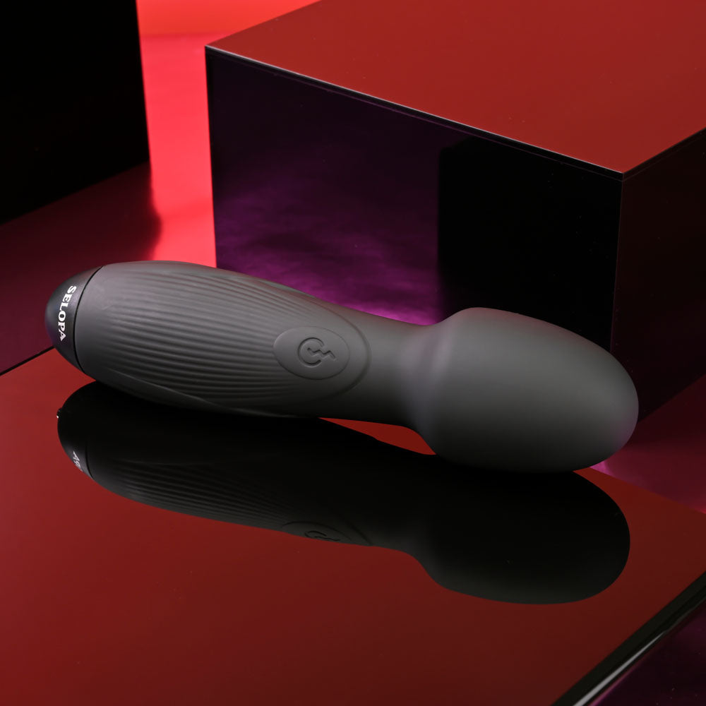 Buy Selopa POWER TRIP - Black 18.8 cm USB Rechargeable Massage Wand at NZ’s Mega Adult Toys Store. Discover premium sex toys with discreet shipping at the best price in NZ