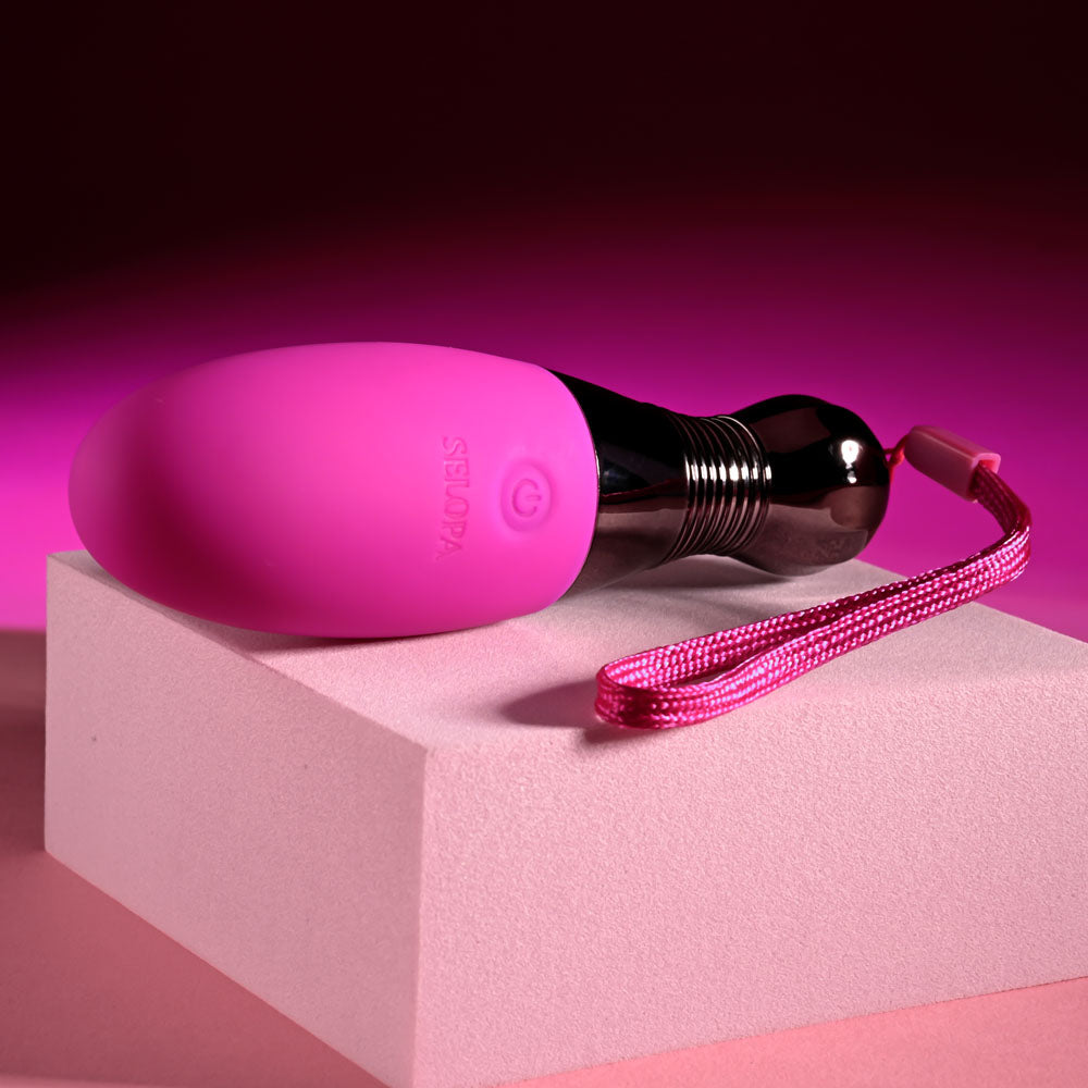 Buy Selopa COMPANION - Pink 11.9 cm USB Rechargeable Vibrating Egg at NZ’s Mega Adult Toys Store. Discover premium sex toys with discreet shipping at the best price in NZ