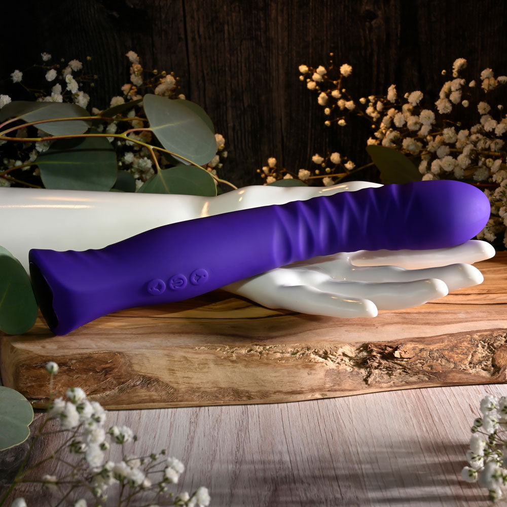 Buy Selopa TRIXXXIE - Purple 22.2 cm USB Rechargeable Vibrator at NZ’s Mega Adult Toys Store. Discover premium sex toys with discreet shipping at the best price in NZ