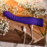 Buy Selopa TRIXXXIE - Purple 22.2 cm USB Rechargeable Vibrator at NZ’s Mega Adult Toys Store. Discover premium sex toys with discreet shipping at the best price in NZ