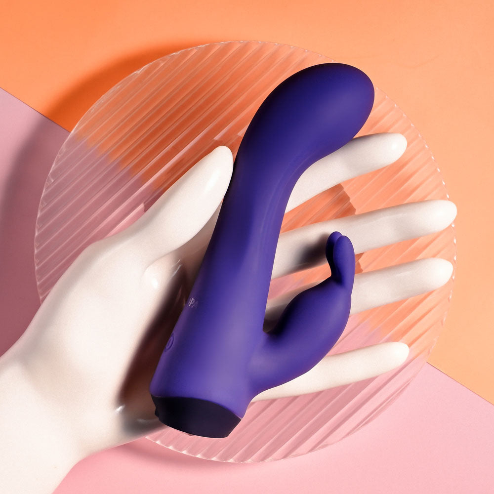 Buy Selopa PLUM JOB - Purple 13.5 cm USB Rechargeable Rabbit Vibrator at NZ’s Mega Adult Toys Store. Discover premium sex toys with discreet shipping at the best price in NZ