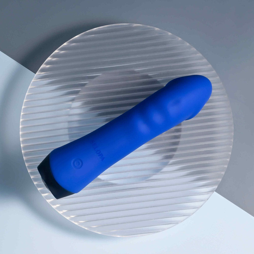 Buy Selopa BLUE BANGER - Blue 13.6 cm USB Rechargeable Vibrator at NZ’s Mega Adult Toys Store. Discover premium sex toys with discreet shipping at the best price in NZ