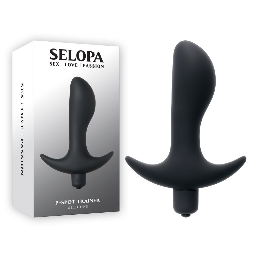 Buy Selopa P - SPOT TRAINER - Black 12.7 cm Vibrating Prostate Massager at NZ’s Mega Adult Toys Store. Discover premium sex toys with discreet shipping at the best price in NZ