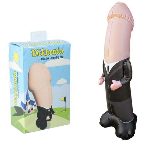 Buy S - LINE The Dickheads - Groom Bop Bag - 100 cm Inflatable Penis Punching Bag at NZ’s Mega Adult Toys Store. Discover premium sex toys with discreet shipping at the best price in NZ