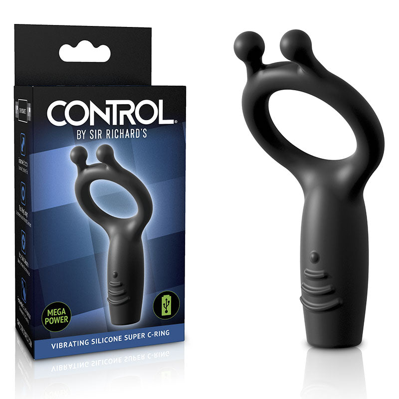 Buy Sir Richards Vibrating Silicone Super C - Ring - Grey USB Rechargeable Vibrating Cock Ring at NZ’s Mega Adult Toys Store. Discover premium sex toys with discreet shipping at the best price in NZ