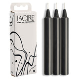 Buy LaCire Drip Pillar Candles - Black - Black Drip Candles - Set of 3 at NZ’s Mega Adult Toys Store. Discover premium sex toys with discreet shipping at the best price in NZ