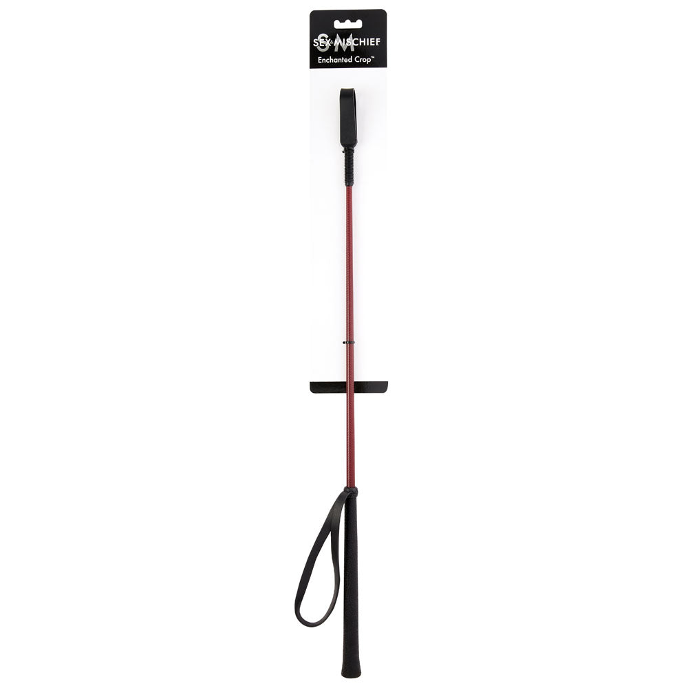 Buy Sex & Mischief Enchanted Crop - Burgundy/Black Riding Crop at NZ’s Mega Adult Toys Store. Discover premium sex toys with discreet shipping at the best price in NZ