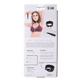 Buy Sex & Mischief Brat Collar & Leash - Rose Gold/Black Restraint at NZ’s Mega Adult Toys Store. Discover premium sex toys with discreet shipping at the best price in NZ