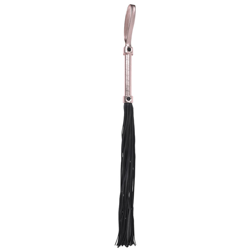 Buy Sex & Mischief Brat Flogger - Rose Gold/Black Flogger at NZ’s Mega Adult Toys Store. Discover premium sex toys with discreet shipping at the best price in NZ