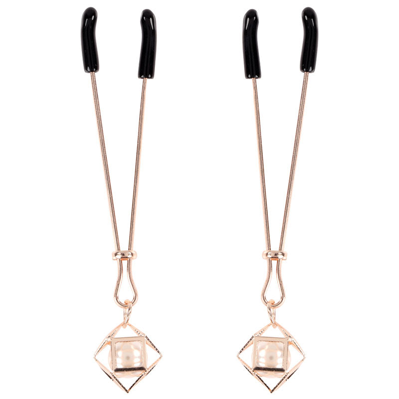 Buy Sex & Mischief Brat Pearl Nipple Clips - Rose Gold - Set of 2 at NZ’s Mega Adult Toys Store. Discover premium sex toys with discreet shipping at the best price in NZ