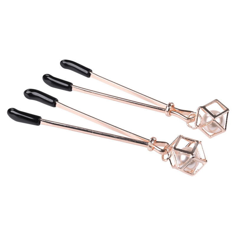 Buy Sex & Mischief Brat Pearl Nipple Clips - Rose Gold - Set of 2 at NZ’s Mega Adult Toys Store. Discover premium sex toys with discreet shipping at the best price in NZ