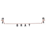 Buy Sex & Mischief Brat Charmed Nipple Clamps - Rose Gold Nipple Clamps with 45 cm Chain at NZ’s Mega Adult Toys Store. Discover premium sex toys with discreet shipping at the best price in NZ