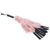 Buy Sex & Mischief Brat Faux Fur Flogger - Black 50 cm Whip with Pink Faux Feather at NZ’s Mega Adult Toys Store. Discover premium sex toys with discreet shipping at the best price in NZ