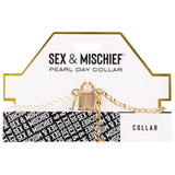 Buy Sex & Mischief Pearl Day Collar - Pearl/Gold Necklace at NZ’s Mega Adult Toys Store. Discover premium sex toys with discreet shipping at the best price in NZ