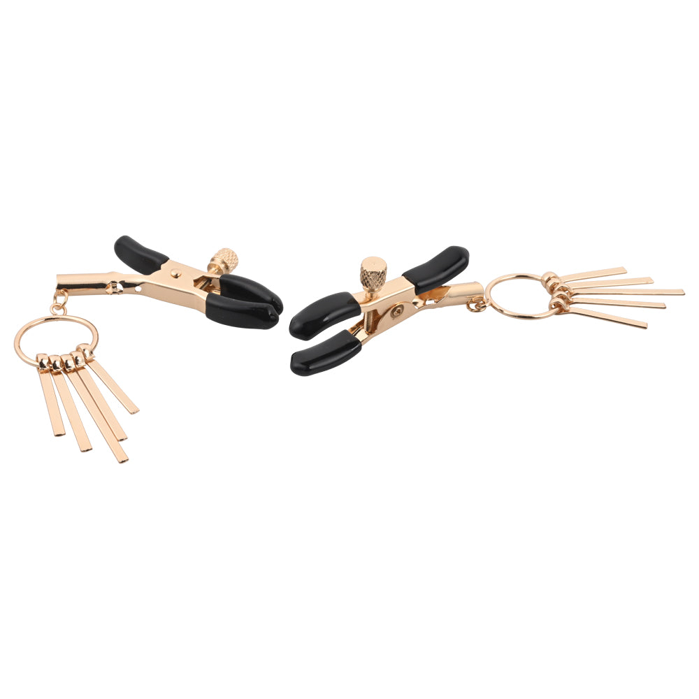 Buy Sex & Mischief Verge Nipple Clamps - Gold Nipple Clamps - Set of 2 at NZ’s Mega Adult Toys Store. Discover premium sex toys with discreet shipping at the best price in NZ