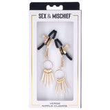 Buy Sex & Mischief Verge Nipple Clamps - Gold Nipple Clamps - Set of 2 at NZ’s Mega Adult Toys Store. Discover premium sex toys with discreet shipping at the best price in NZ