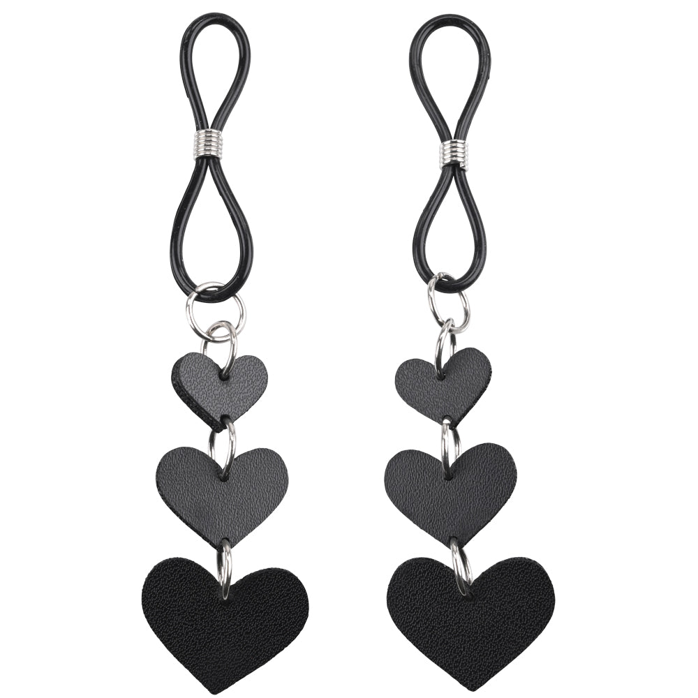 Buy Sex & Mischief Heart Nipple Ties - Black Nipple Restraints - Set of 2 at NZ’s Mega Adult Toys Store. Discover premium sex toys with discreet shipping at the best price in NZ