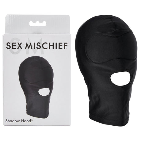 Buy Sex & Mischief Shadow Hood - Black Hood with Mouth Opening at NZ’s Mega Adult Toys Store. Discover premium sex toys with discreet shipping at the best price in NZ