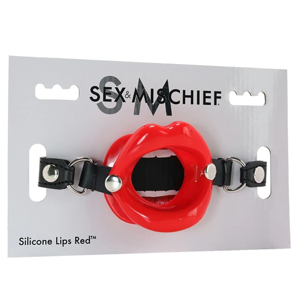 Buy Sex & Mischief Silicone Lips Mouth Gag - Red - Red Mouth Restraint at NZ’s Mega Adult Toys Store. Discover premium sex toys with discreet shipping at the best price in NZ