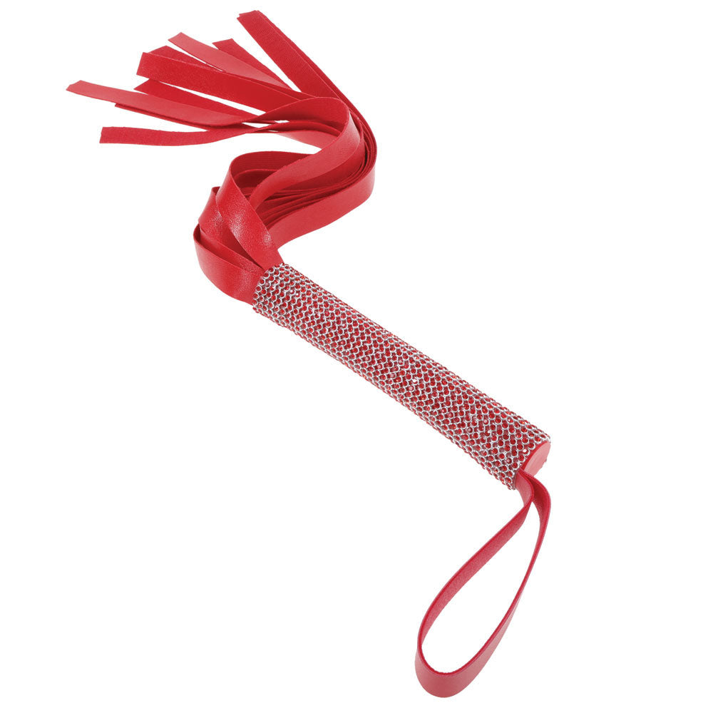 Buy Sex & Mischief Amor Sparkle Flogger - Red 33 cm Flogger Whip at NZ’s Mega Adult Toys Store. Discover premium sex toys with discreet shipping at the best price in NZ