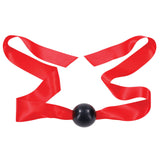 Buy Sex & Mischief Amor Satin Ball Gag - Red/Black Mouth Restraint at NZ’s Mega Adult Toys Store. Discover premium sex toys with discreet shipping at the best price in NZ