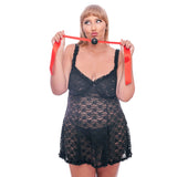 Buy Sex & Mischief Amor Satin Ball Gag - Red/Black Mouth Restraint at NZ’s Mega Adult Toys Store. Discover premium sex toys with discreet shipping at the best price in NZ