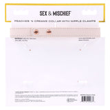 Buy Sex & Mischief Peaches n CreaMe Collar with Nipple Clamps - Peach Nipple Restraints at NZ’s Mega Adult Toys Store. Discover premium sex toys with discreet shipping at the best price in NZ