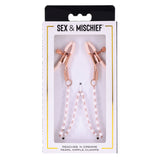 Buy Sex & Mischief Peaches n CreaMe Pearl Nipple Clamps - Peach Nipple Restraints at NZ’s Mega Adult Toys Store. Discover premium sex toys with discreet shipping at the best price in NZ