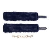 Buy Sex & Mischief Cougar Fur Handcuffs - Navy Blue/Gold Furry Restraints at NZ’s Mega Adult Toys Store. Discover premium sex toys with discreet shipping at the best price in NZ