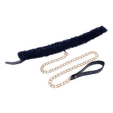 Buy Sex & Mischief Cougar Fur Collar & Leash - Navy Blue/Gold Furry Restraint at NZ’s Mega Adult Toys Store. Discover premium sex toys with discreet shipping at the best price in NZ