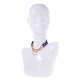 Buy Sex & Mischief Cougar Day Collar - Navy Blue/Gold Collar at NZ’s Mega Adult Toys Store. Discover premium sex toys with discreet shipping at the best price in NZ