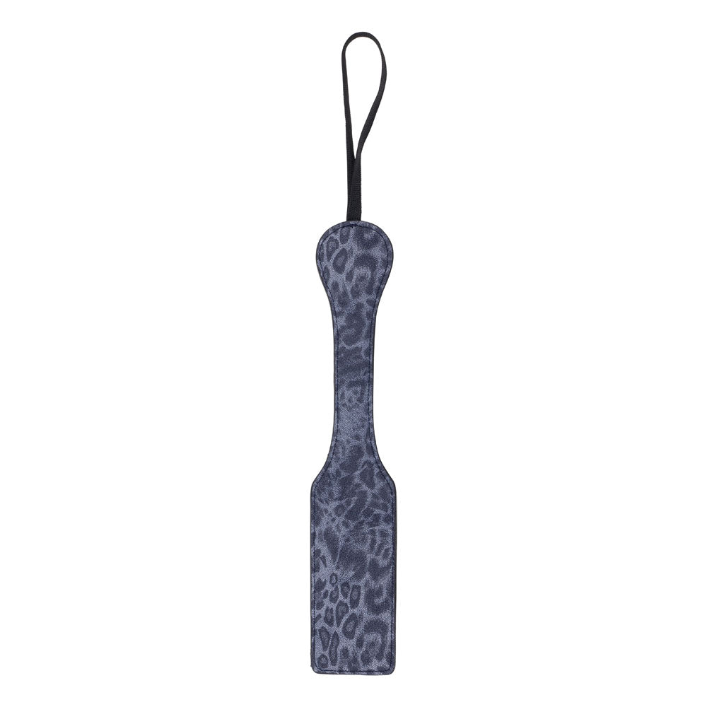 Buy Sex & Mischief Cougar Studded Paddle - Navy Blue Paddle with Gold Studs at NZ’s Mega Adult Toys Store. Discover premium sex toys with discreet shipping at the best price in NZ