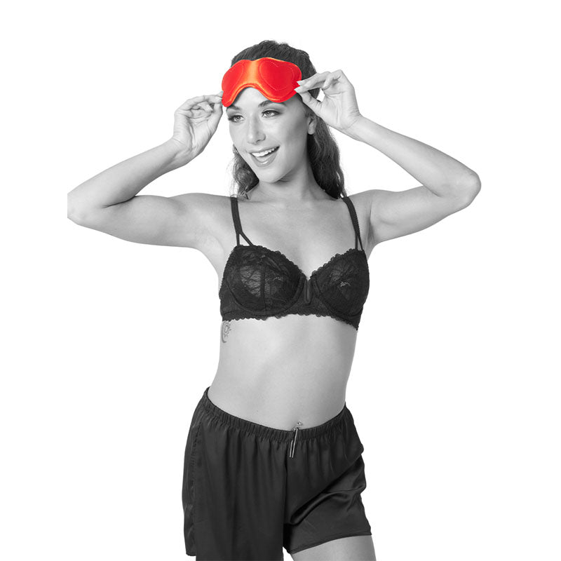 Buy Sex & Mischief Amor Blindfold - Red Padded Blindfold at NZ’s Mega Adult Toys Store. Discover premium sex toys with discreet shipping at the best price in NZ